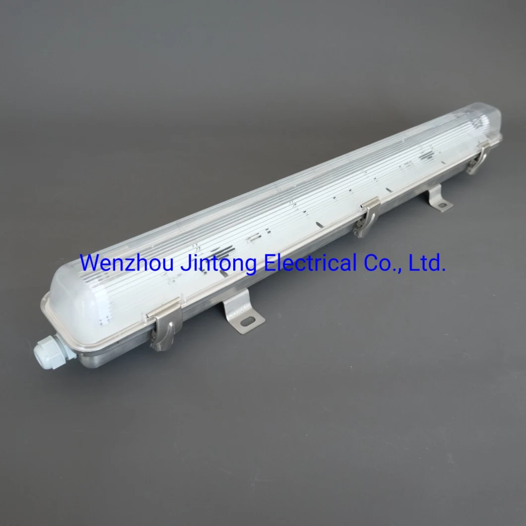 Waterproof Outdoor AC220V Stainless Steel 304 LED Tri-Proof Tube Batten