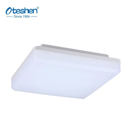 Luminaires de cloison étanche à LED montés en surface carrée IP44 LED Downlight 15W