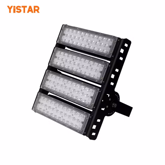 IP65 Haute Puissance 100W 200W 300W 400W SMD RGB LED Projecteur Tunnel Lumière pour Stade Extérieur Marine Paysage Décoration Aquarium Parking Éclairage