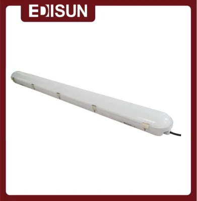 Marque Edisun OEM Usine LED Réglette Lumière LED IP65 20W 40W 60W